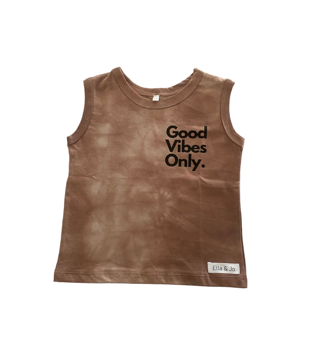 Tank top - Good vibes only