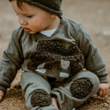 Load image into Gallery viewer, Hedgehog Tracksuit with Knitted Beanie - Ella and Jo
