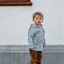Load image into Gallery viewer, Raglan Washed Blue Tracksuit set - Ella and Jo
