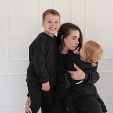 Load image into Gallery viewer, Rib Lounge Set - Black
